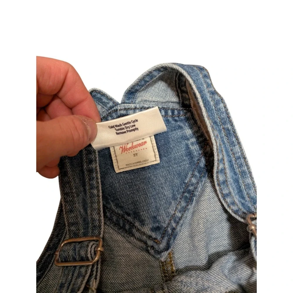 Denim Overall Bibs 3T Custom Farm Rodeo Barn Handmade